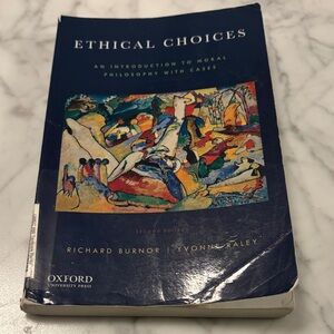 Oxford Ethical Choices Book - Blue Cover